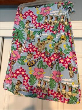 Hilo Hattie hawaiian wrap skirt - XS